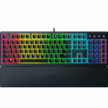 Игровая клавиатура Gaming Razer Ornata V3 Чёрный RGB Испанская Qwerty