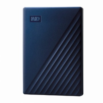 Ārējais cietais disks Western Digital My Passport for Mac 4 TB SSD 4 TB HDD Zils