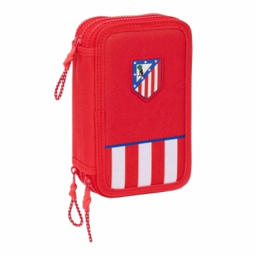 AtlÉtico Madrid Penālis ar vietu trim zīmuļiem Atlético Madrid Sarkans 12,5 x 19,5 x 5,5 cm 36 Daudzums