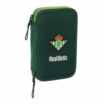 Real Betis BalompiÉ Double zīmuļu futrālis Real Betis Balompié Zaļš 12.5 x 19.5 x 4 cm 28 Daudzums