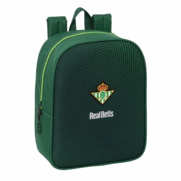 Real Betis BalompiÉ Школьный рюкзак с колесиками Real Betis Balompié Зеленый 22 x 27 x 10 cm