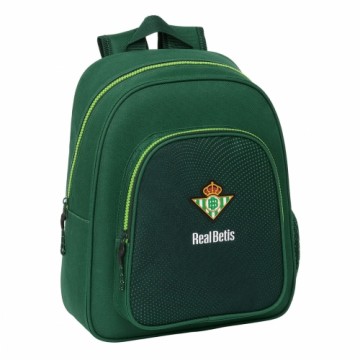 Real Betis BalompiÉ Школьный рюкзак Real Betis Balompié Зеленый 28 x 34 x 10 cm