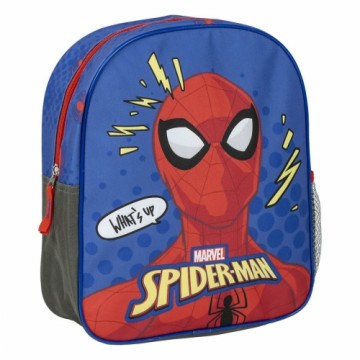 Skolas soma Spider-Man Zils 8 x 30 x 25 cm