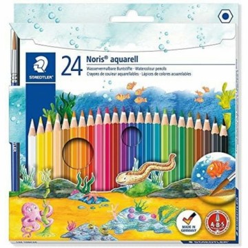 Watercolour Pencils Staedtler Noris Aquarell Multicolour 24 Pieces