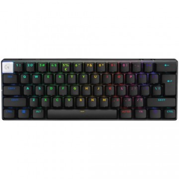LOGITECH G PRO X 60 LIGHTSPEED Wireless Gaming Keyboard (Tactile) - BLACK - US INT'L - 2.4GHZ/BT - EMEA28-935 - TACTILE SWITCH