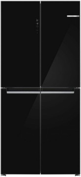 Bosch Serie 4 KMC85LBEA side-by-side refrigerator Freestanding 547 L E Black