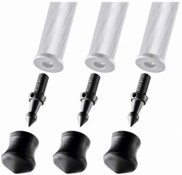 Manfrotto Gitzo short spikes and rubber feet GSF30S 30mm 3pcs