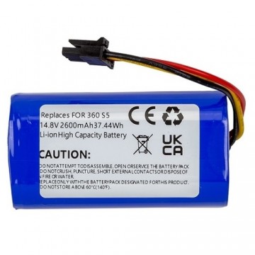 Battery for 360 Robot S5, 14.8V, 2.6Ah, Li-ion