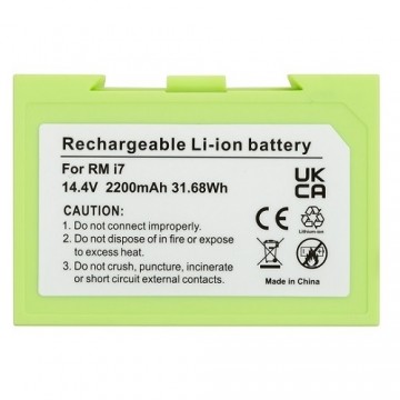 Battery for IROBOT Roomba i7, 14.4V, 2.2Ah, Li-ion