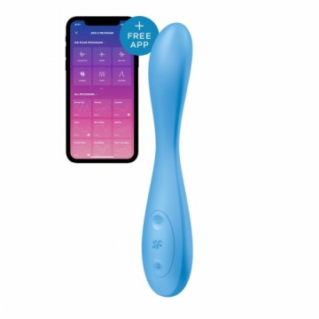 Вибратор Satisfyer G-Spot Flex 4+ Синий