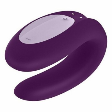 Divkārši Stimulējošs Vibrators Satisfyer Double Joy Violets