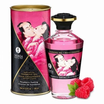 Масло для эротического массажа Shunga Raspberry feeling (100 ml)