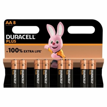 Alkaline baterijas DURACELL LR06 LR6 AA 1.5V (8 pcs)