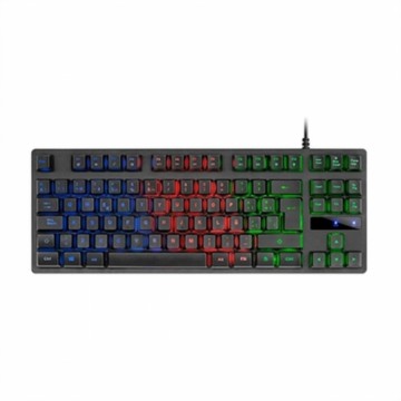 Клавиатура Mars Gaming MK02 Чёрный Испанская Qwerty