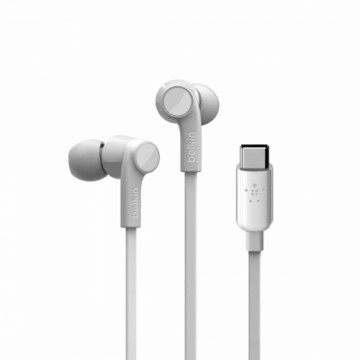 Headphones with Microphone Belkin ROCKSTAR White