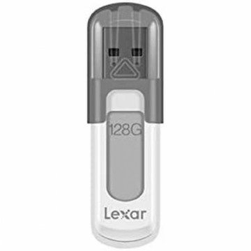 USB Zibatmiņa Lexar JumpDrive V100 Balts Balts/Pelēks 128 GB