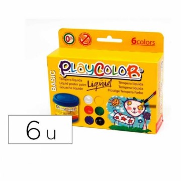 Tempera Playcolor 19931 Papīrs 40 ml