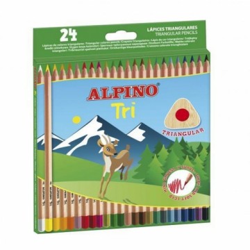 Colouring pencils Alpino AL000129 Multicolour 24 Pieces