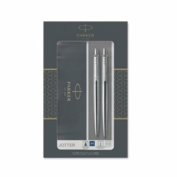 Pen Parker 2093256 Blue Silver (2 Units)