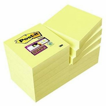 Līmlapiņas Post-it Super Sticky Dzeltens A7 (12 gb.)