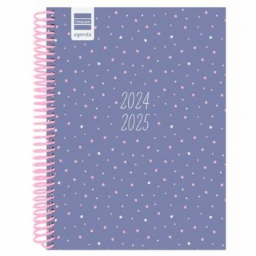 Diary Finocam Diva Multicolour 2024-2025 (1 Unit)