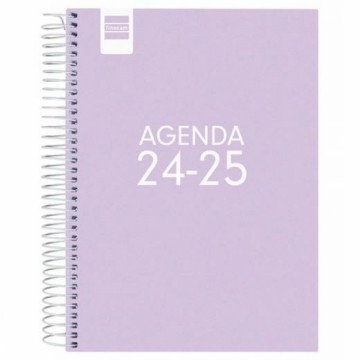 Diary Finocam Cool Multicolour Lilac 2024-2025 (1 Unit)