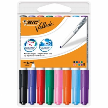 Маркер для белой доски Bic 1199001748 полистирол 8 Предметы (8 Предметы)