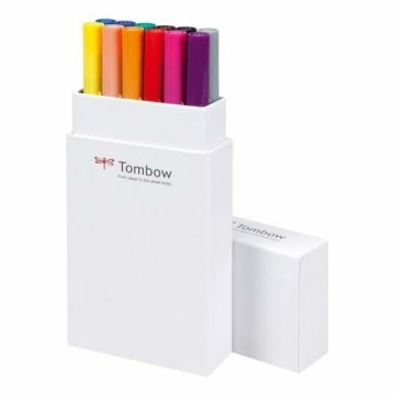 Marķieris Tombow ABT-12P-1 Daudzkrāsains Ar diviem galiem (12 gb.)