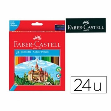 Colouring pencils Faber-Castell 120124 Multicolour 24 Pieces
