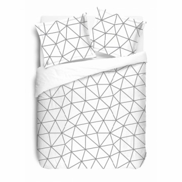 Пододеяльник Hugo Duvet Vision 13064HC3 Белый/Черный 220 x 240 cm