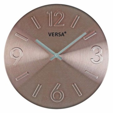 Настенное часы Versa 18560231 Медь Металл Алюминий 4 x 35,5 x 35,5 cm