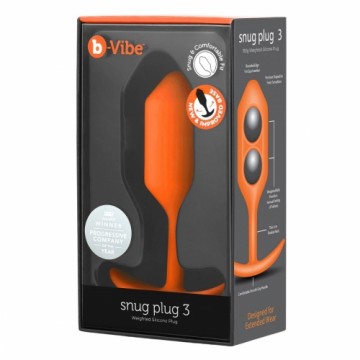 Anālais spraudnis B-Vibe 3 Oranžs