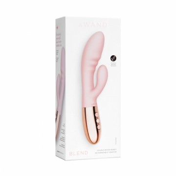 Divkārši Stimulējošs Vibrators Le Wand Blend Rose Gold Rozā zelta