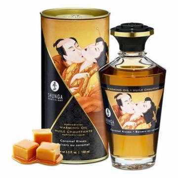 Erotiskā masāžas eļļa Shunga Caramel Kisses Karamele (100 ml)