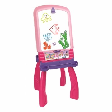 Interaktīvā Tāfele Vtech Magi chevalet interactif 3 en 1 rose (FR)