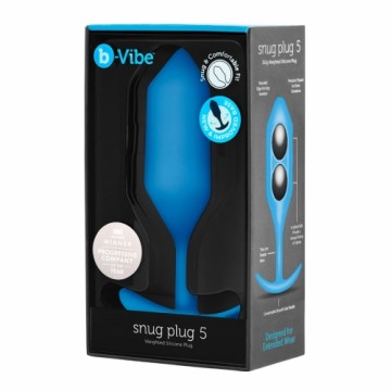 Vibrating Butt Plug B-Vibe 5 Blue