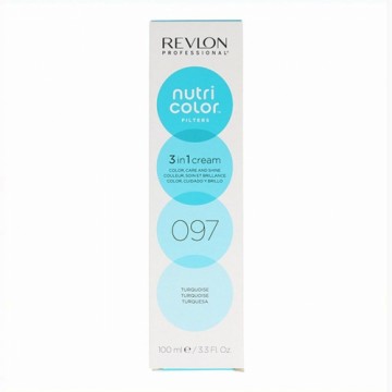 Permanent Dye Nutri Color Filters Revlon  097 Turquoise (100 ml)