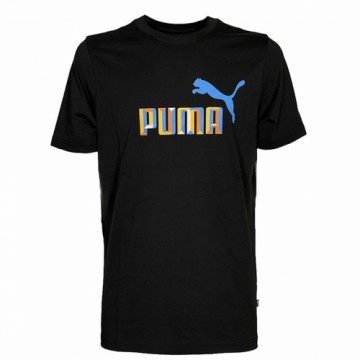 Men’s Short Sleeve T-Shirt Puma Daily 3.0 Black