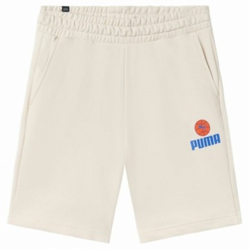 Sports Shorts Puma Bppo-000746 Blank Ba White