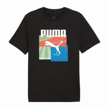 Vīriešu Krekls ar Īsām Piedurknēm Puma  GRAPHICS Summer