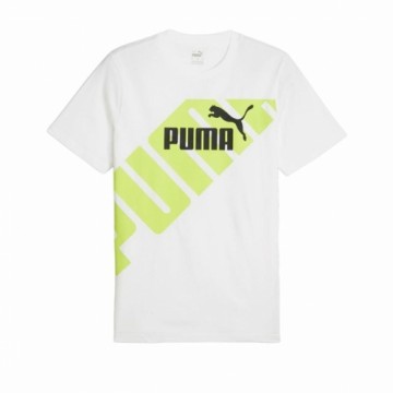 Vīriešu Krekls ar Īsām Piedurknēm Puma POWER Graphic