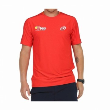 Men’s Short Sleeve T-Shirt Bullpadel Exudo  Red