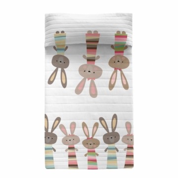 постельное покрывало HappyFriday Moshi Moshi Rabbit Family Разноцветный 180 x 260 cm