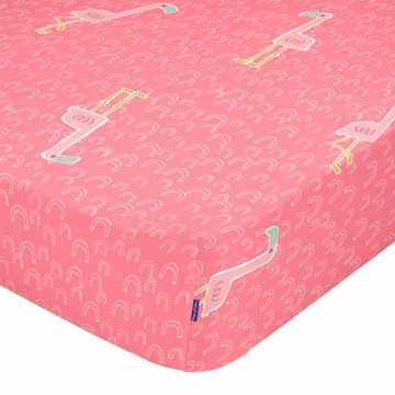 Fitted sheet HappyFriday MOSHI MOSHI Multicolour 105 x 200 x 32 cm