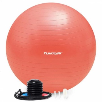 Tunturi Gymball Anti Burst Vingrošanas bumba ar pumpi 65cm, Rozā zelta krāsa