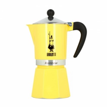 Bialetti 6538 manual coffee maker Moka pot 0.27 L Black, Silver, Yellow