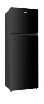 Double door black fridge Frigelux RDP300NE