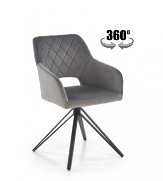 Halmar K535 chair, grey