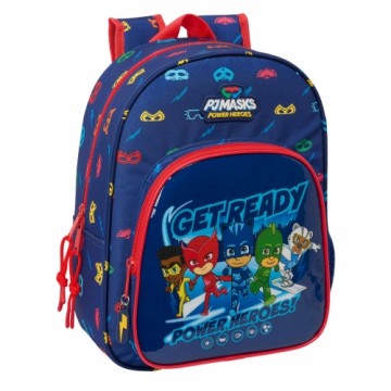 Школьный рюкзак PJ Masks Ready Тёмно Синий 26 x 34 x 11 cm