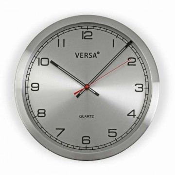 Wall Clock Versa Aluminium (4,1 x 35 x 35 cm)